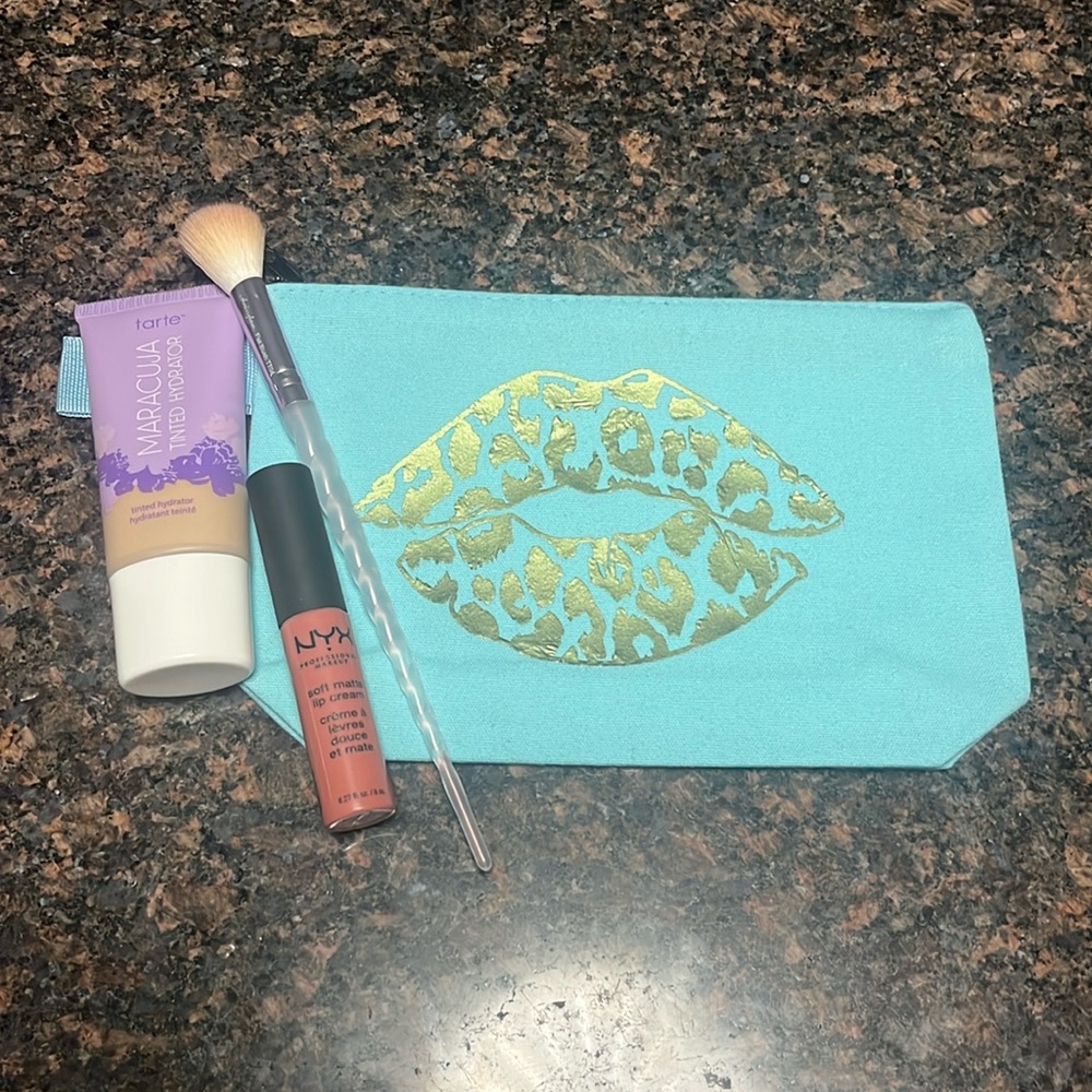 Handmade makeup bag